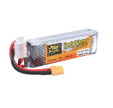 Lipo 3S 30/60C 2200mAh Battery Voltage 11.1V